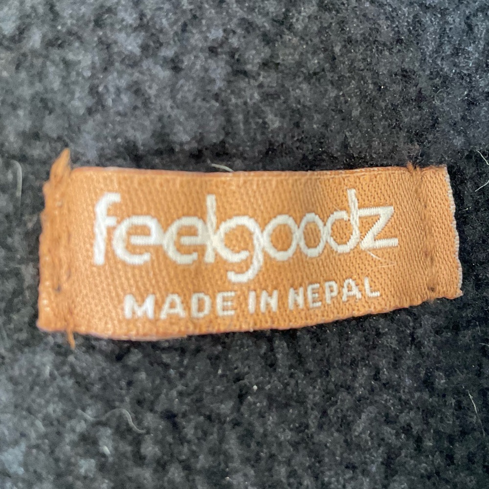FEELGOODZ 100% Wool Embroidered Knit Beanie/Winter Hat - One Size Fits Most - Picture 5 of 12